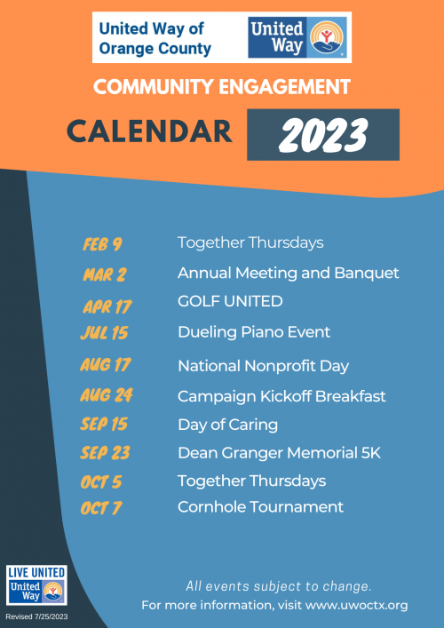 Community Calendar 23